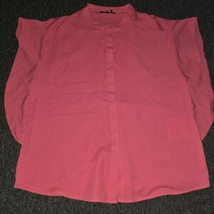 DKNY Vibrant Pink Blouse
